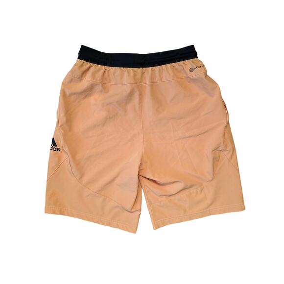 Adidas Axis Woven Shorts Men’s Light Orange HS3645 - Picture 7 of 7